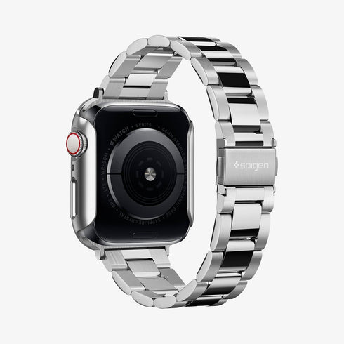 ACS05458 - Apple Watch Ultra (Apple Watch (49mm)) Case Thin Fit in black showing the front